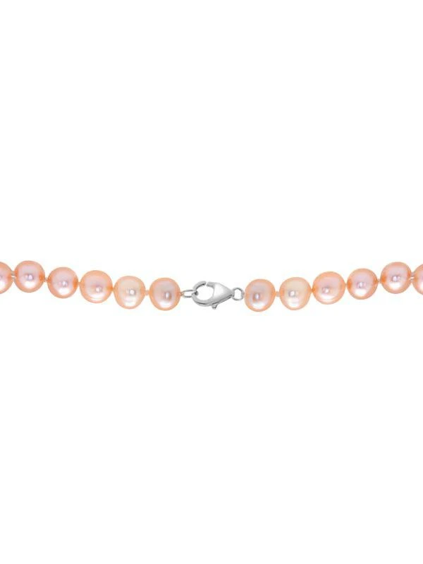 Effy Sterling Silver & 7-8MM Peach Freshwater Pearl Necklace 2