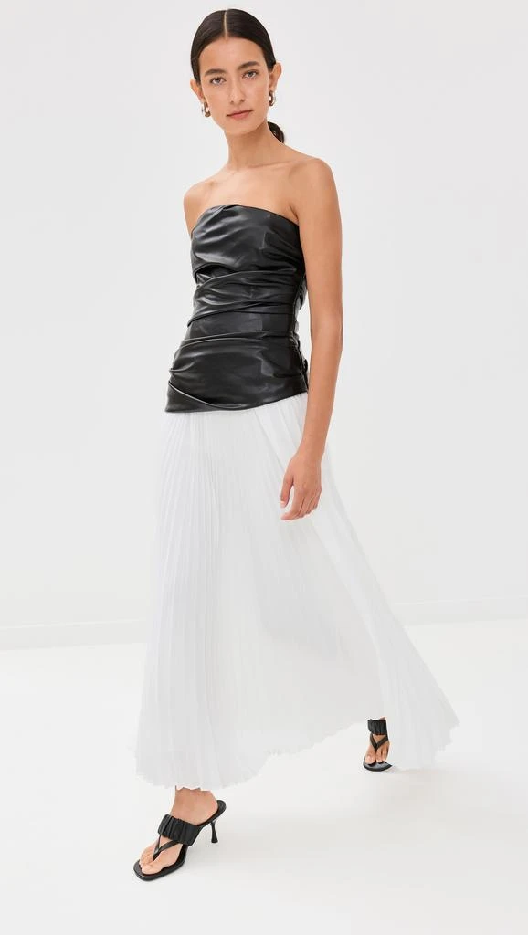 SIMKHAI Arie Strapless Bustier Dress 1