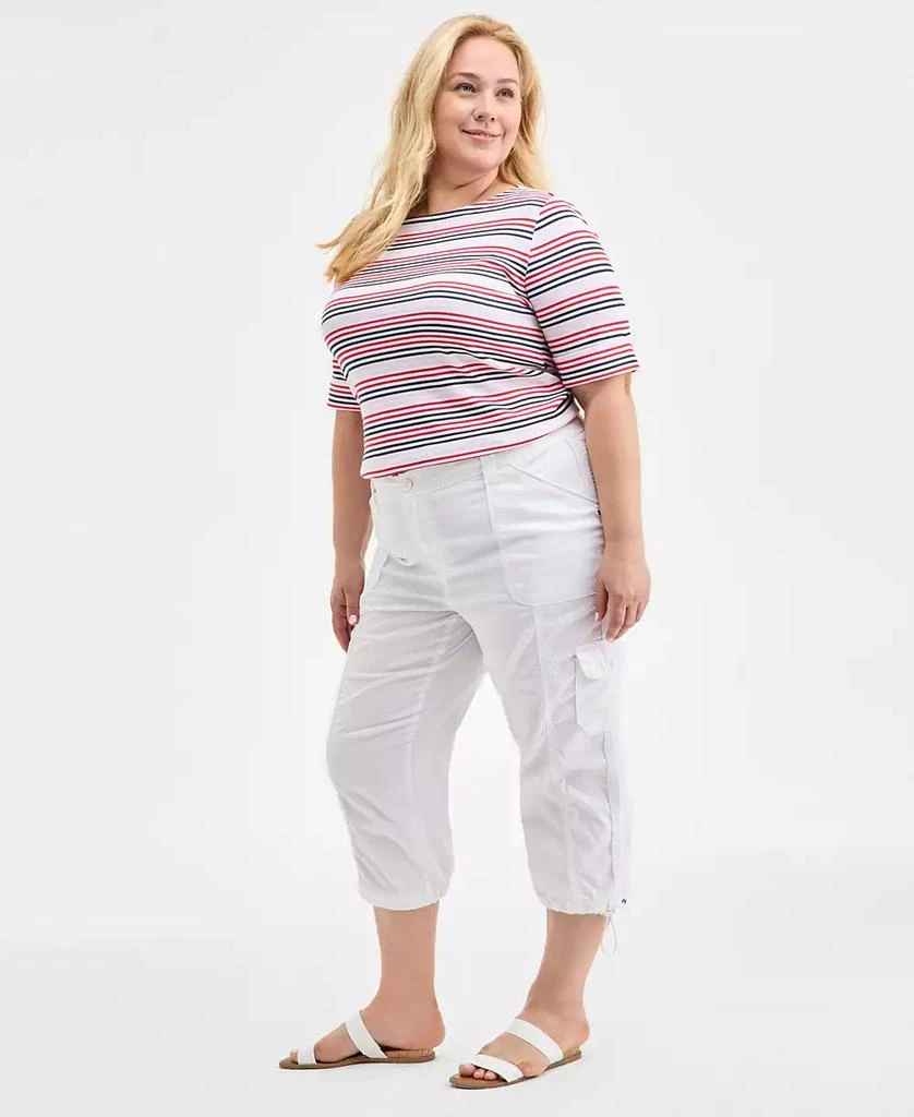 Style & Co Plus Size Cargo Capri Pants, Exclusively at Macy's 2