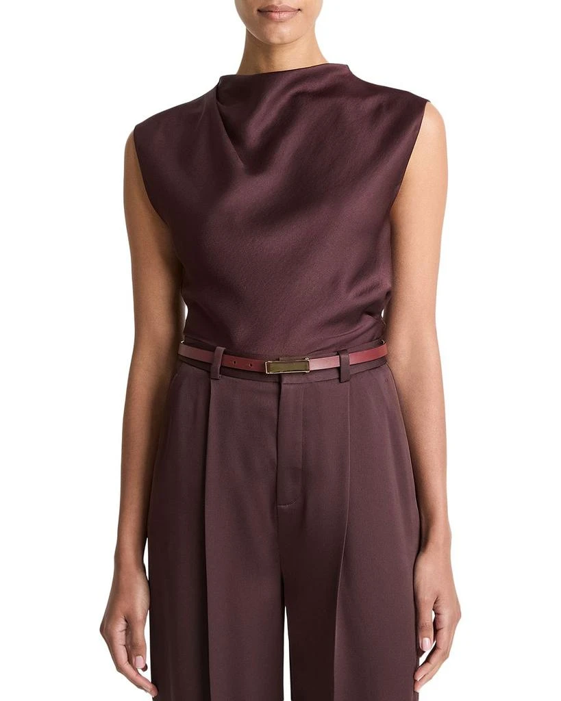 Vince Draped Cowlneck Top