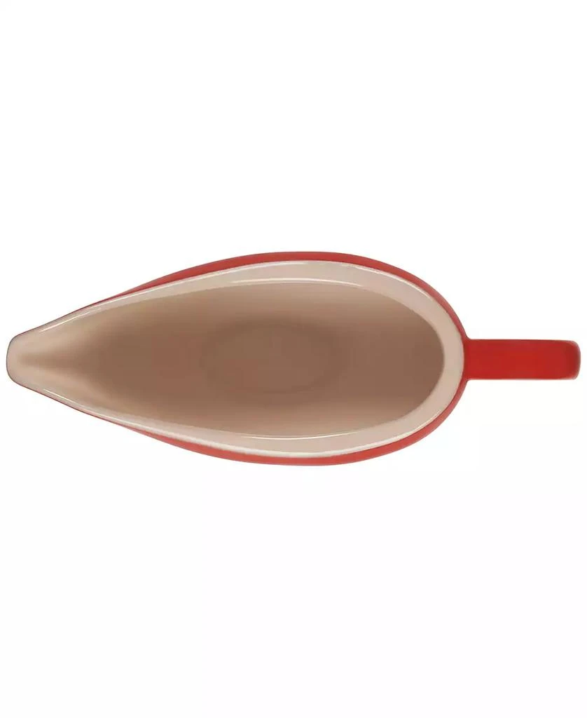 Le Creuset 16 oz. Enameled Stoneware Heritage Gravy Boat 5