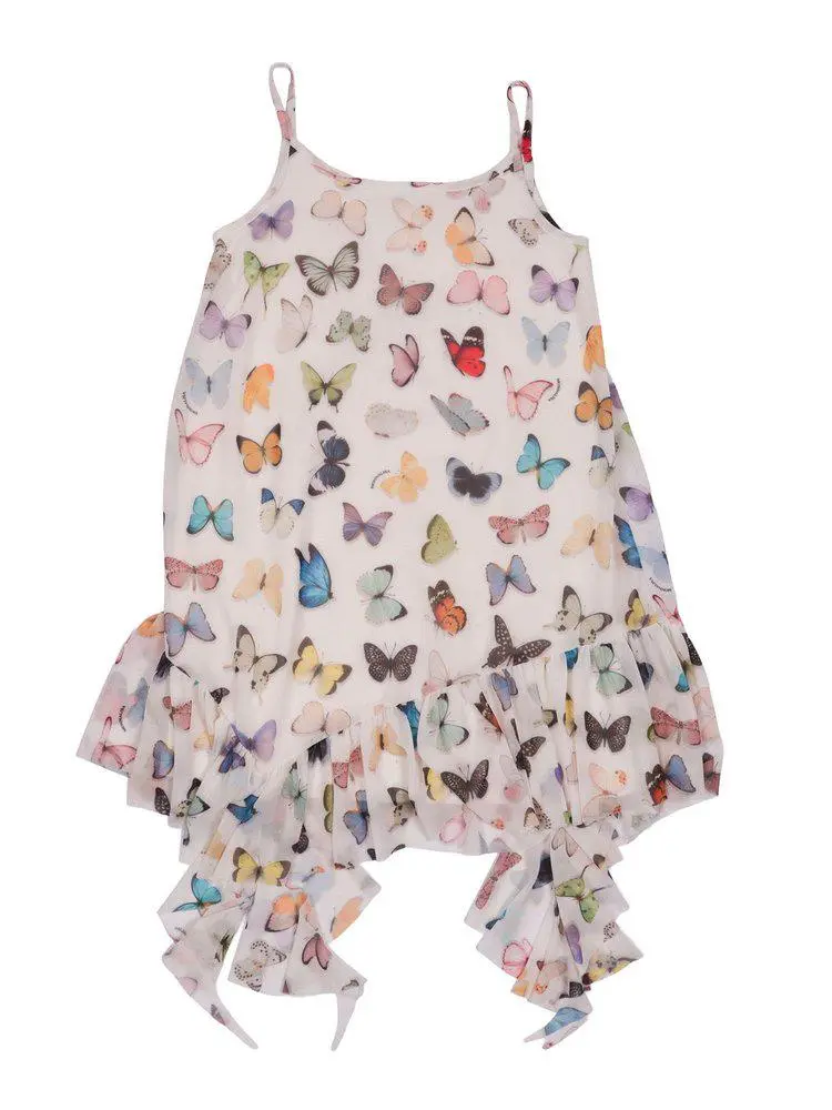 MONNALISA Monnalisa Butterfly Tank Dress