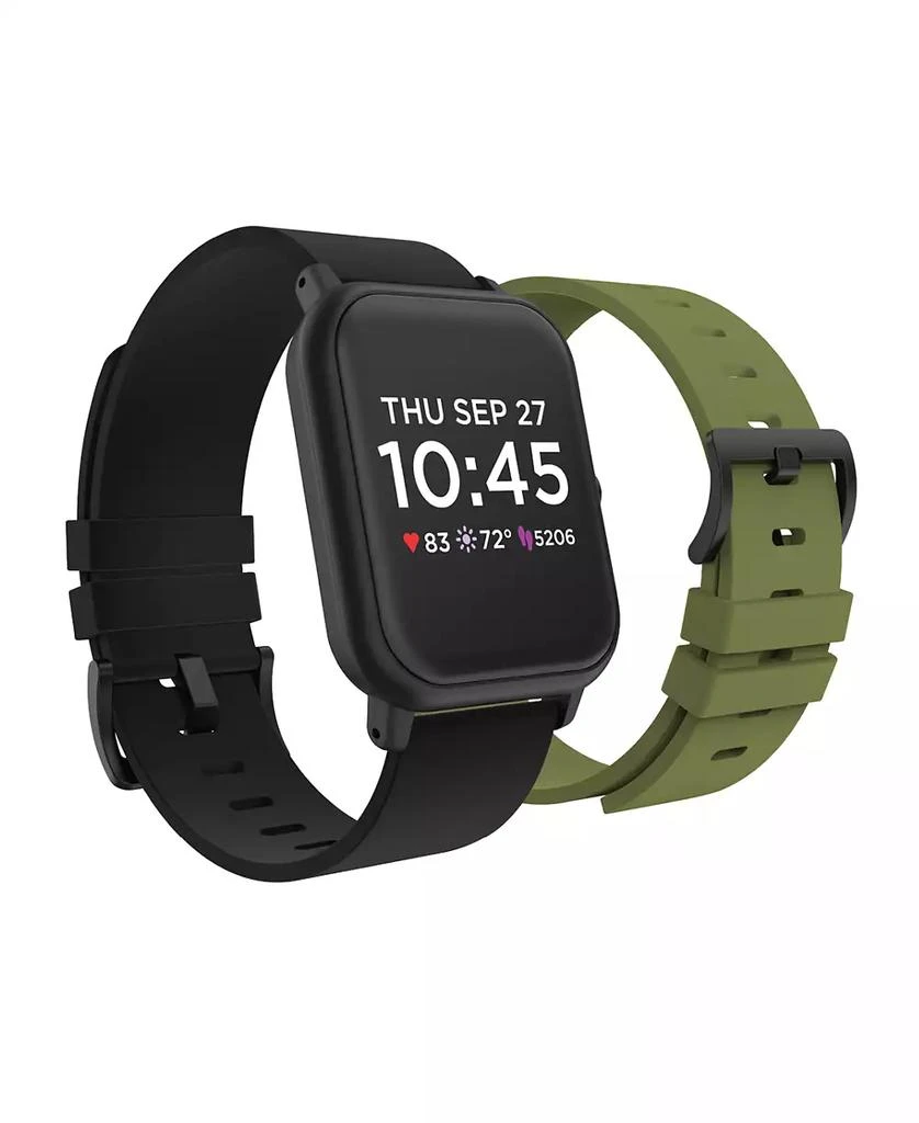Q7 Plus Unisex Adult Fitness Tracker with Extra Strap Smartwatch 1
