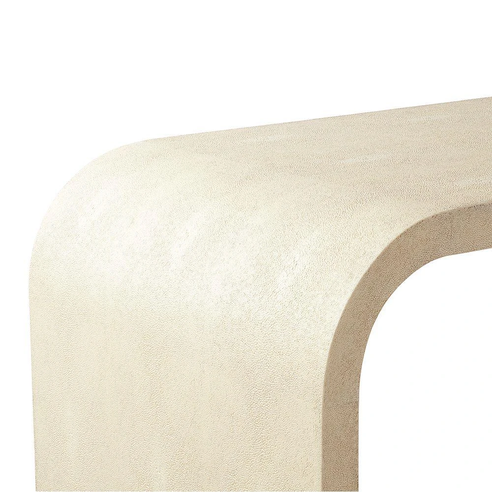 AERIN Shagreen Embossed Console 3