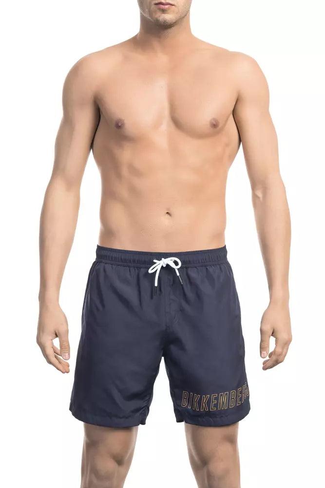 BIKKEMBERGS Polyester Men Swim Men's Short