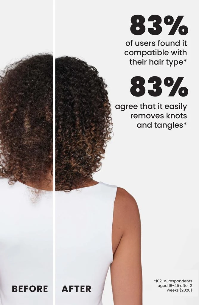 Tangle Teezer Ultimate Detangler Hairbrush for Curly to Coily 7