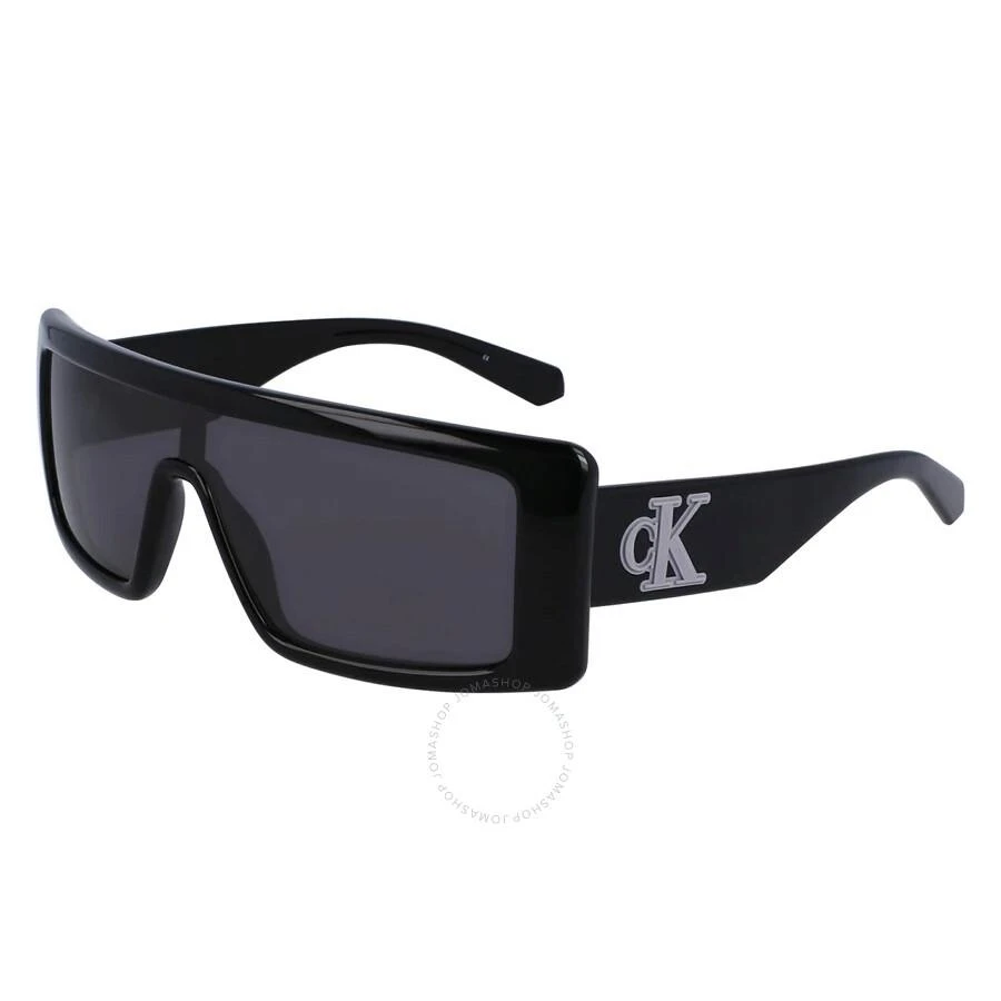 Calvin Klein Grey Browline Unisex Sunglasses CKJ23655S 001 57 1