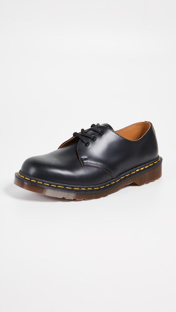 Dr. Martens Made In England Vintage 1461 3 Eye Lace Ups