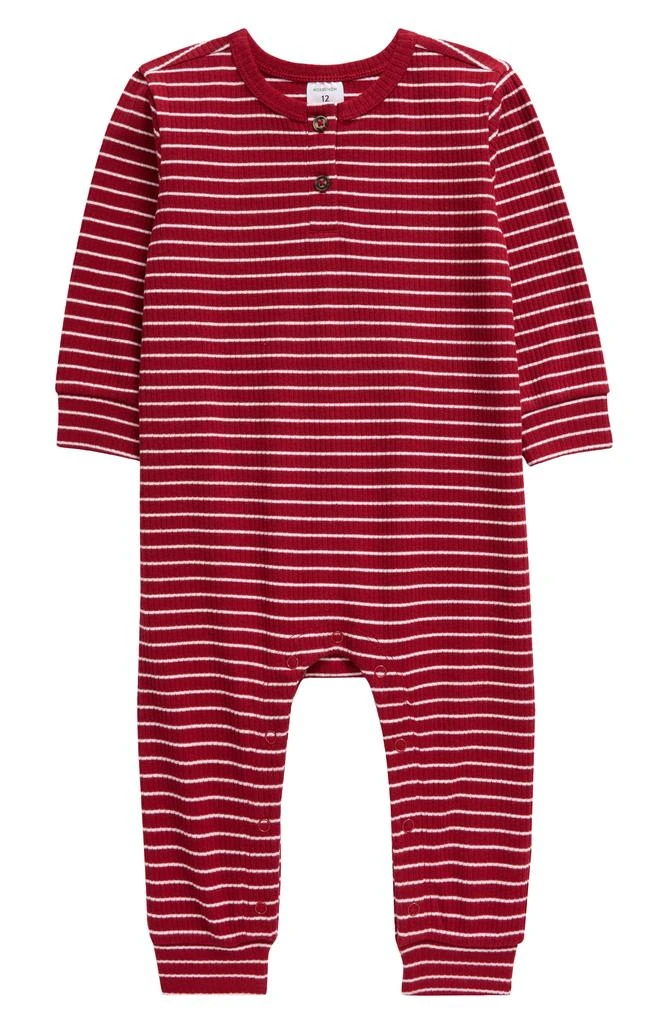 Nordstrom Long Sleeve Rib Romper