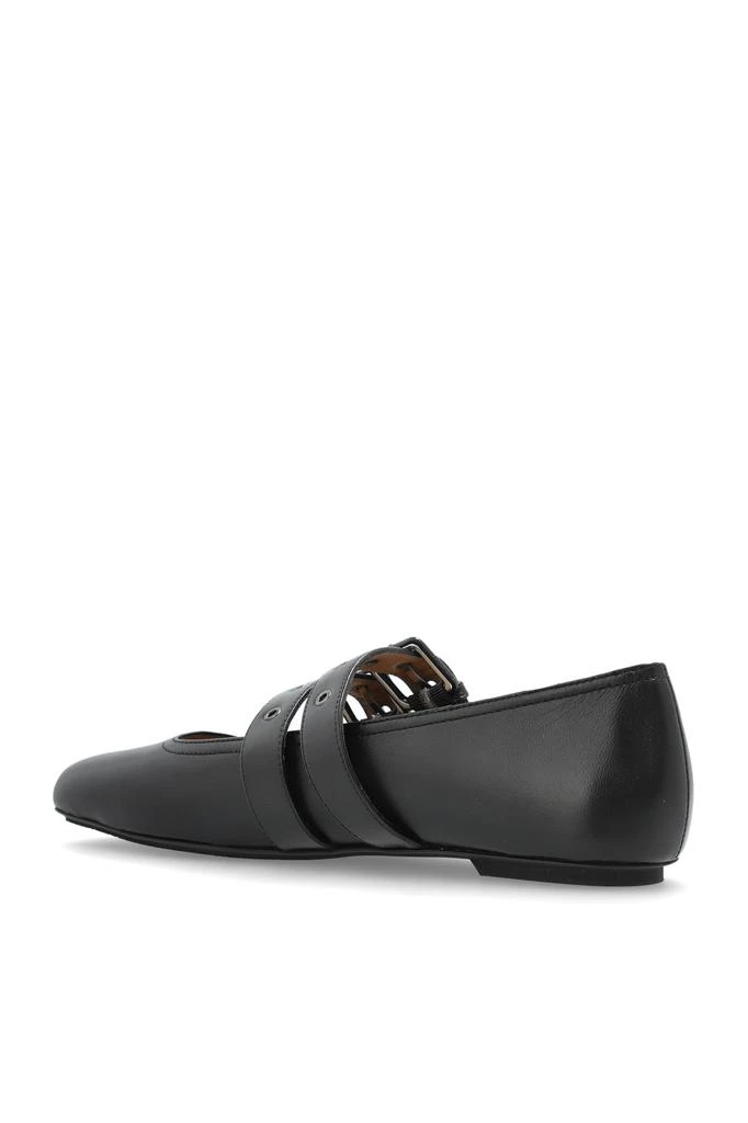 Emporio Armani Leather ballet flats 5