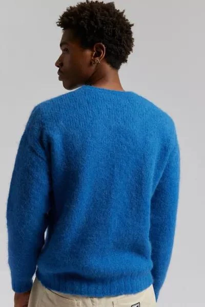 Monitaly Monitaly Shaggy Crew Neck Sweater 2