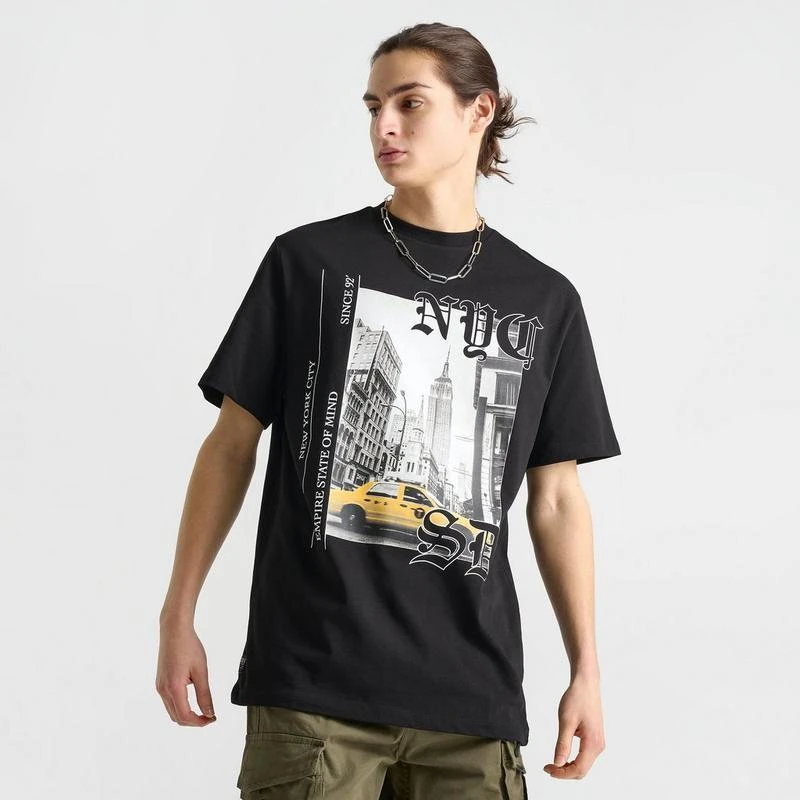SUPPLY & DEMAND Men's Supply & Demand NYC Slicker Graphic T-Shirt 3