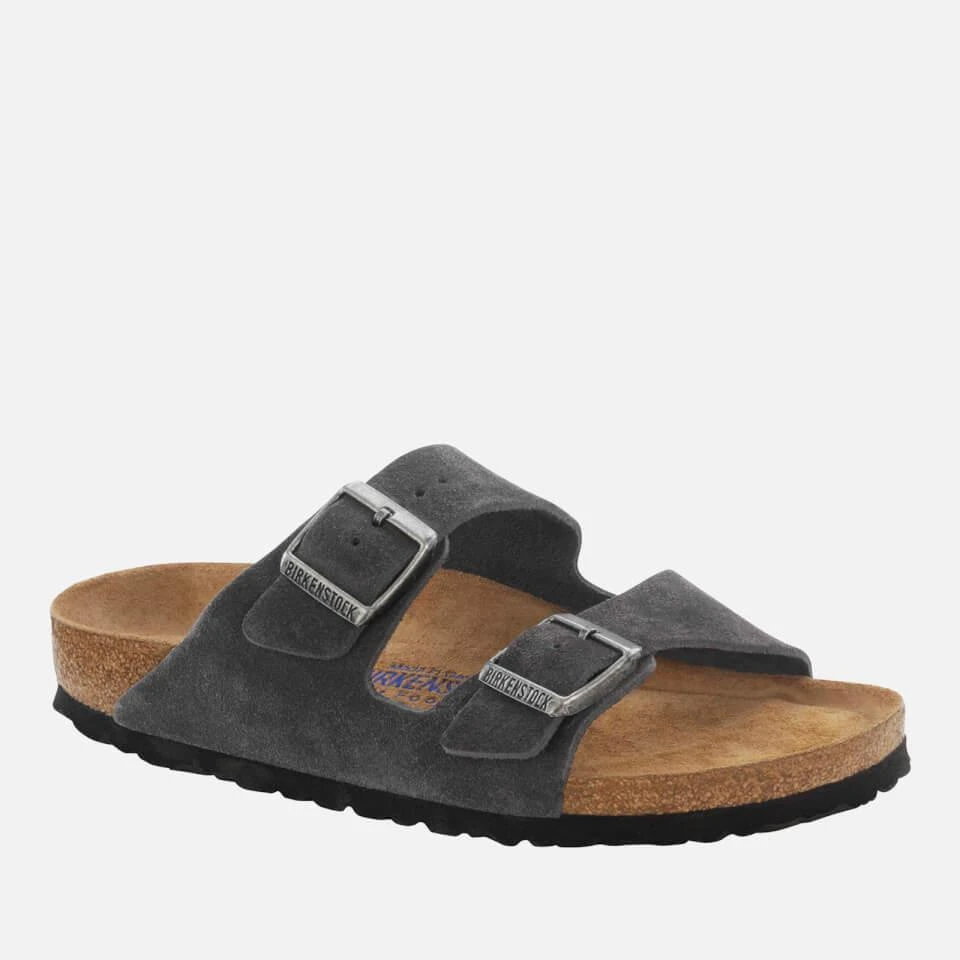 Birkenstock BIRKENSTOCK MEN'S ARIZONA SUEDE DOUBLE STRAP SANDALS 1