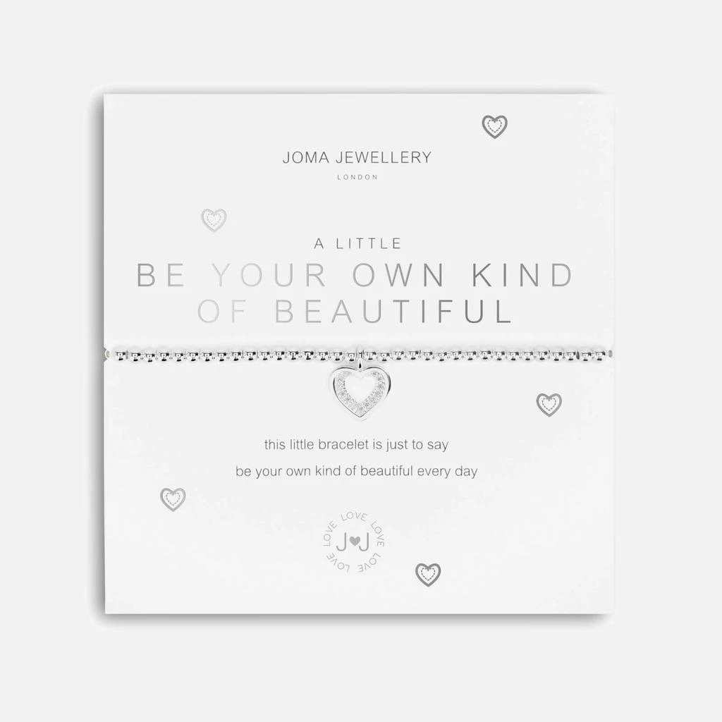 The Hut Joma Jewellery Women's A Little Be Your Own Kind Of Beautiful Bracelet - Silver 1