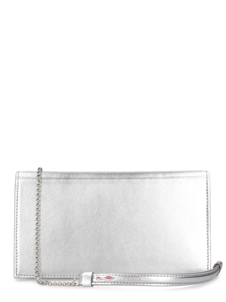 Christian Louboutin Loubi54 Laminated Leather Clutch 5