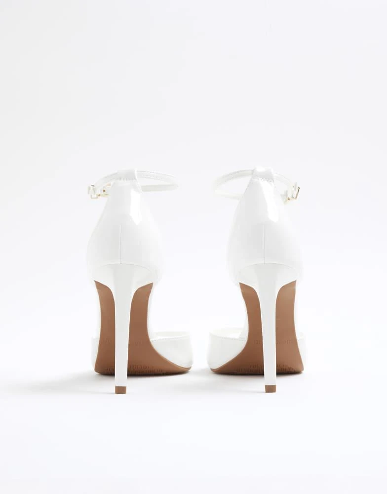 River Island River Island Closed back heels in white 2