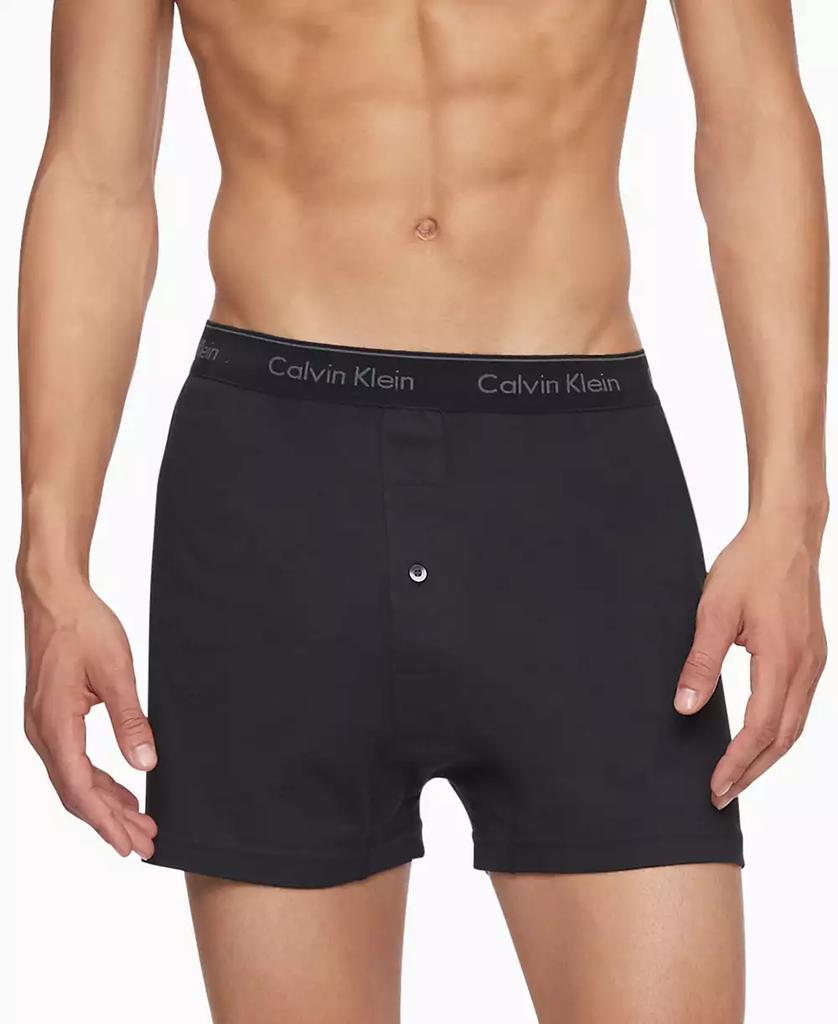 Calvin Klein Men's 3-Pack Cotton Classics Knit Boxers Underwear