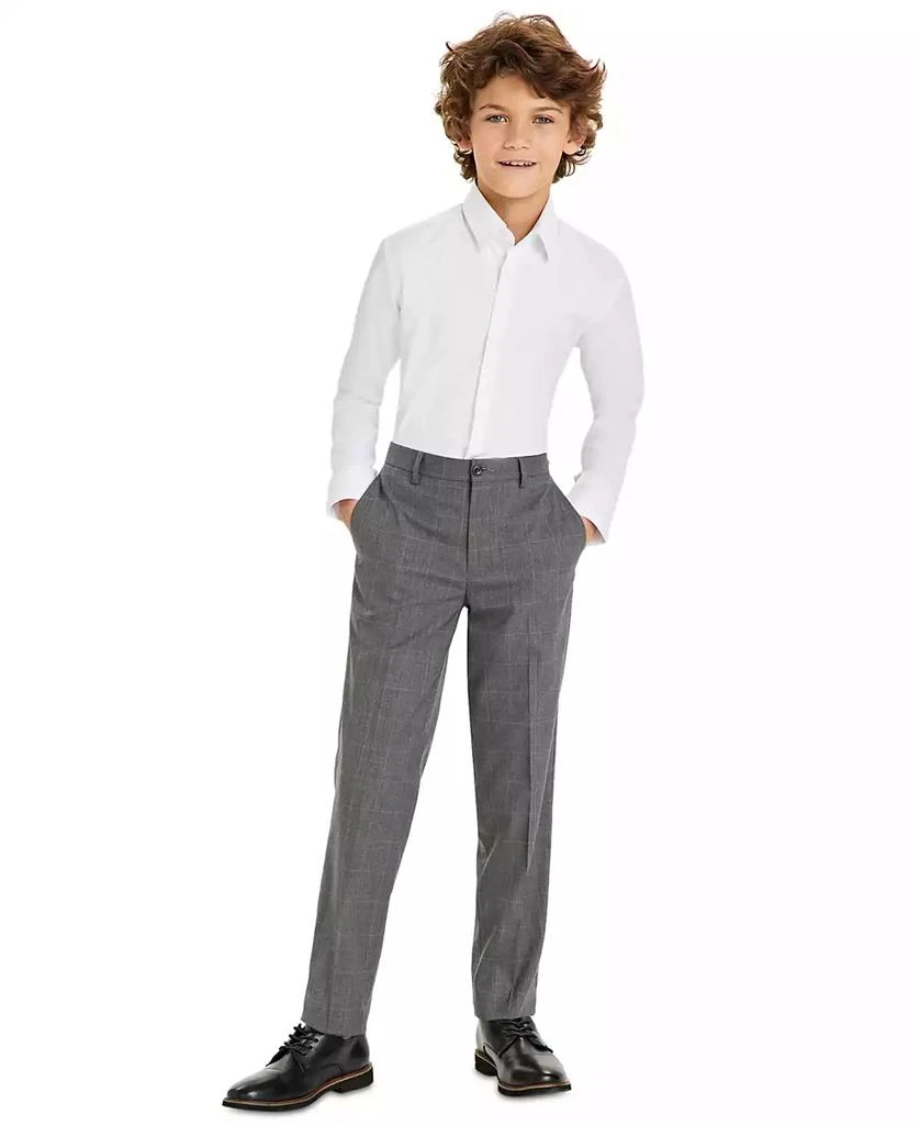 Shop Big Boys Classic-Fit Windowpane Suit on Sale at BeyondStyle