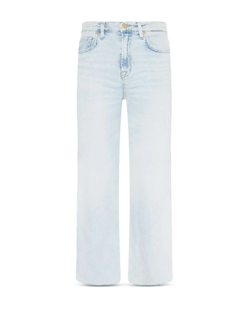 7 For All Mankind Cropped Alexa High Rise Jeans in Maui 6