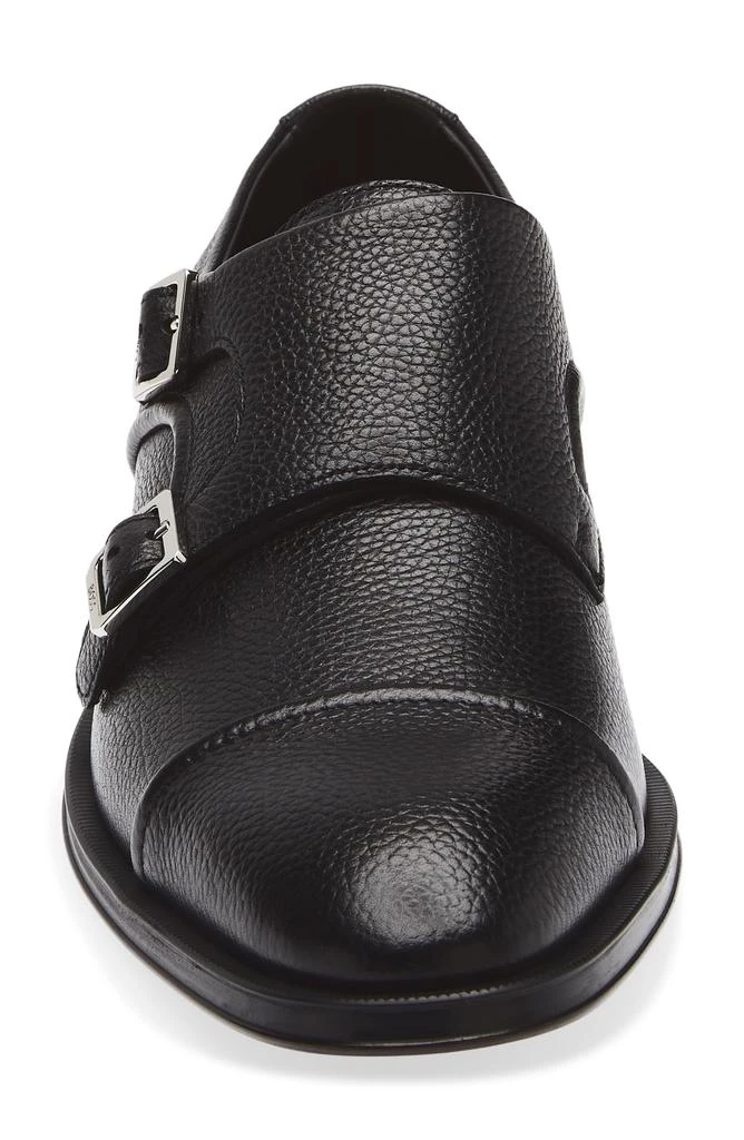 Hugo Boss Derrek Cap Toe Two Buckle Monk Shoe 4