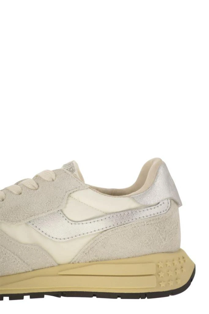 Autry Autry Reelwind - Suede And Technical Textile Trainer 7