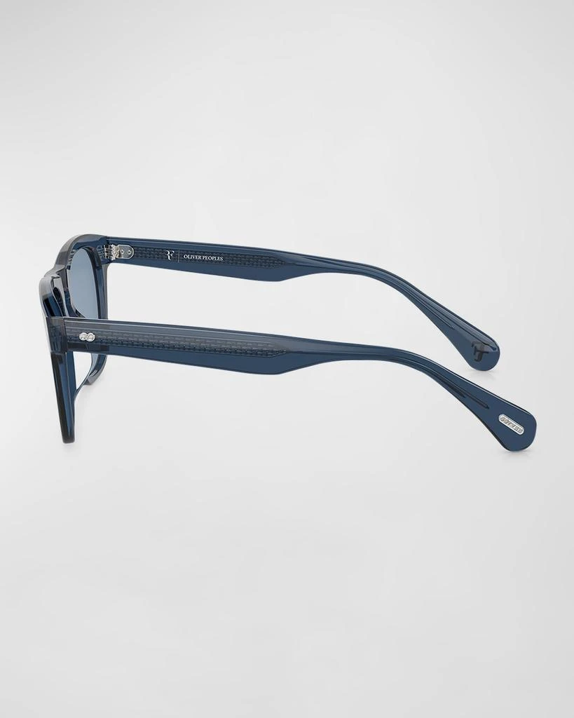 Oliver Peoples Men's R-3 Acetate Square Sunglasses 2