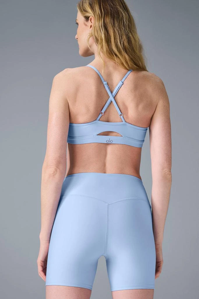 Alo 5" Airlift Energy Short - Seashell Blue 2