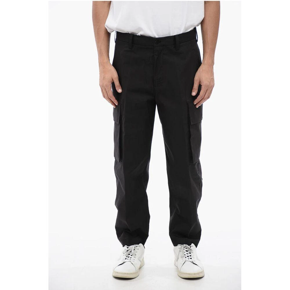 Neil Barrett Cotton Blend FIREMAN Loose Fit Cargo Men's Pants 1