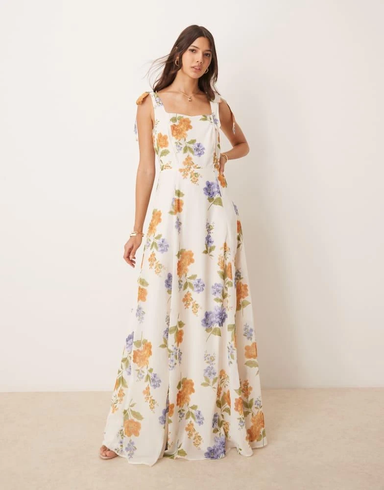 Anaya Anaya Strappy maxi dress in white Dresses Skirts