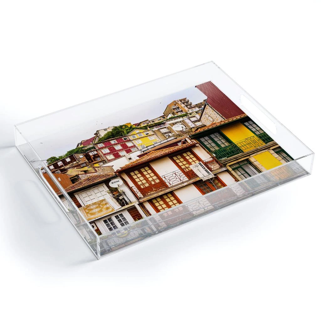 Deny Designs Tristanvision Portuguese Neighborhood Acrylic Tray 1