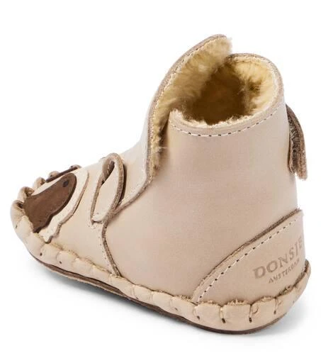 Donsje Baby Kapi Raccoon leather booties 2