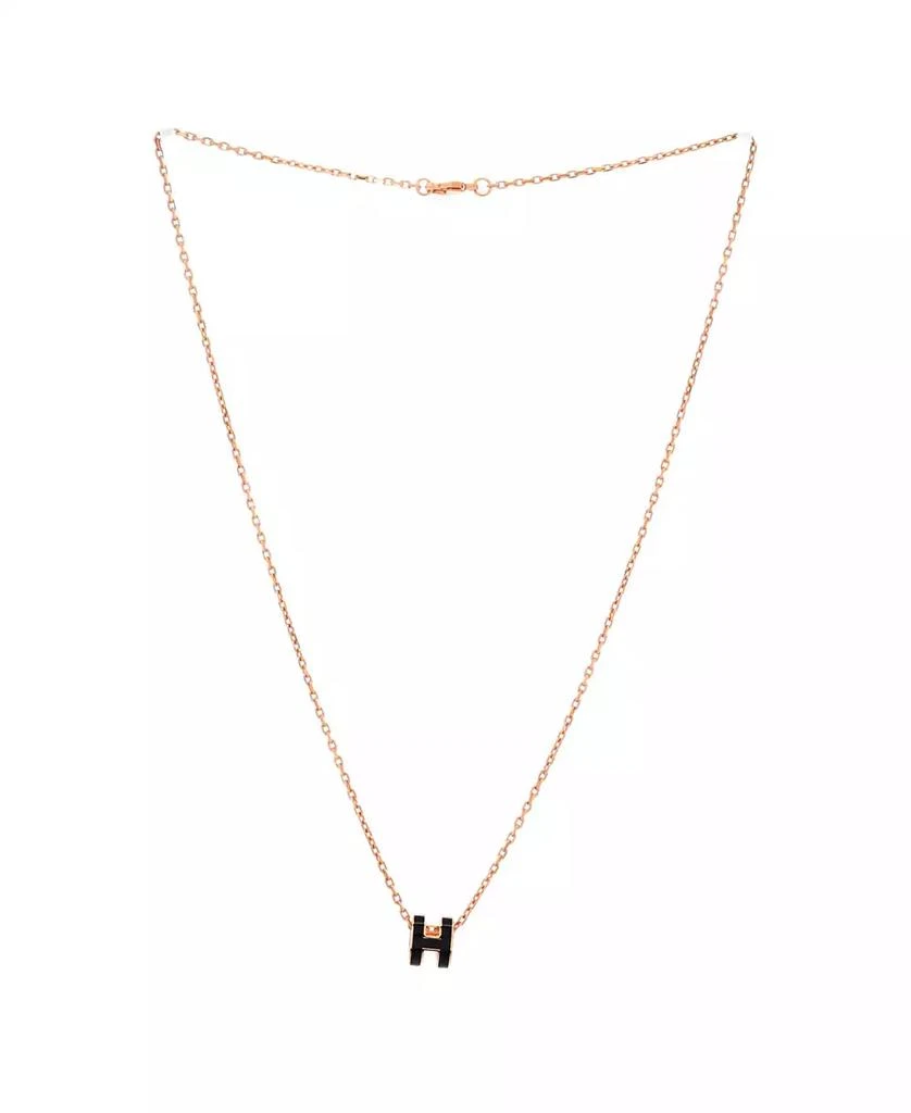 Pre-Owned HERMÉS Pre-Owned HERMES Pop H Pendant Chain Necklace 2