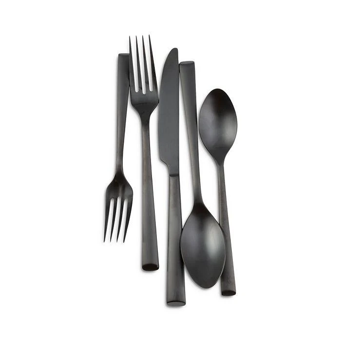 Cambridge Silversmiths Gilda Black Satin 20-Piece Flatware Set, Service for 4 3