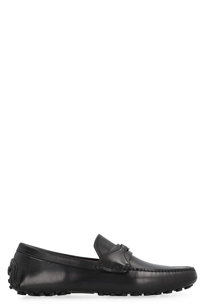 Salvatore Ferragamo Driver Leather Loafers 1