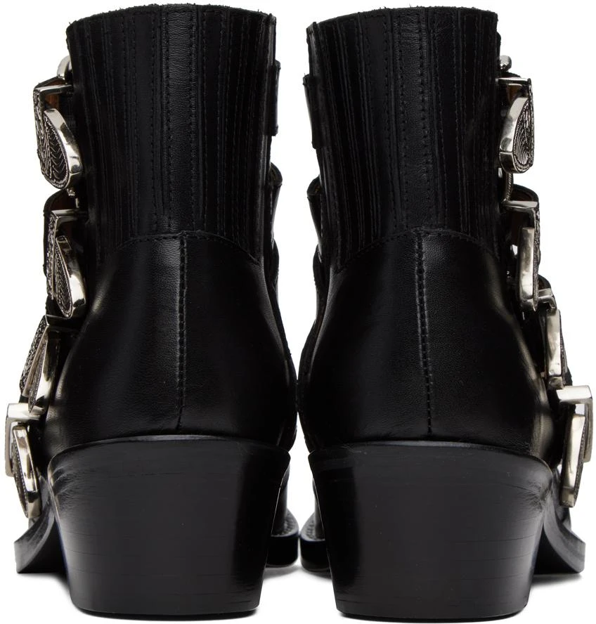 Toga Pulla Black Cowboy Boots 2