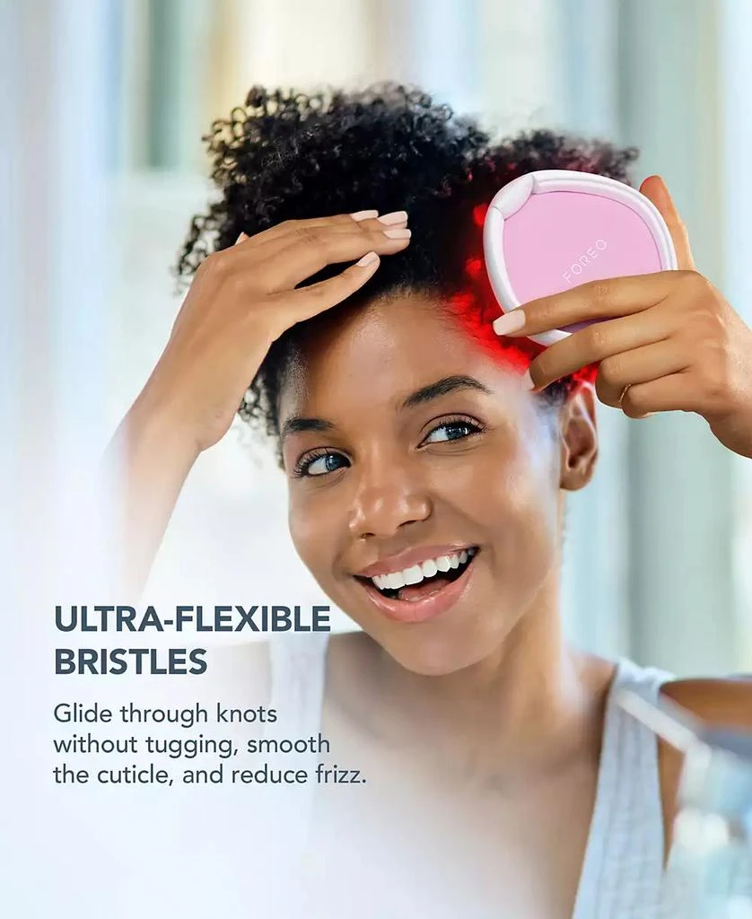 Foreo Flip Play Red LED Light Hairbrush 4
