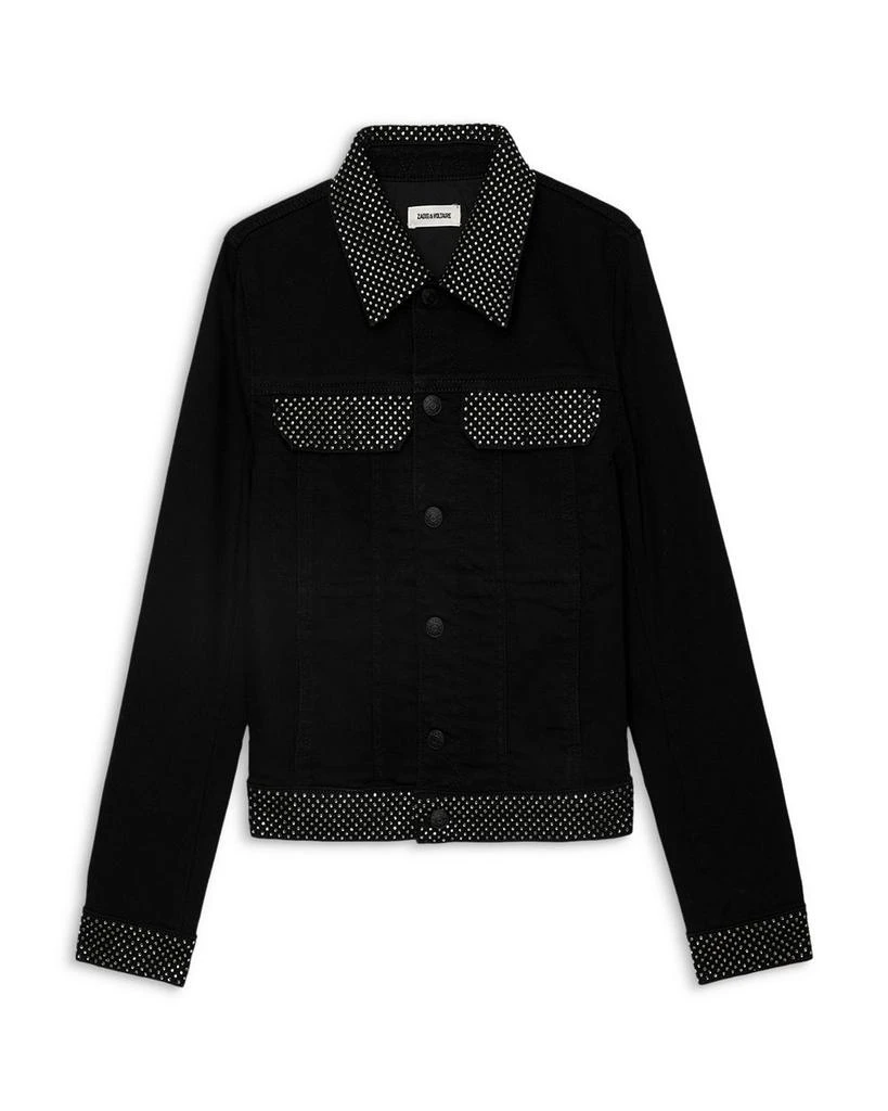 ZADIG 
VOLTAIRE Kioky Studded Denim Shirt 7