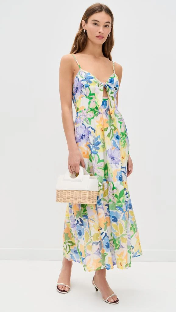 MINKPINK Fable Tie Midi Dress 4