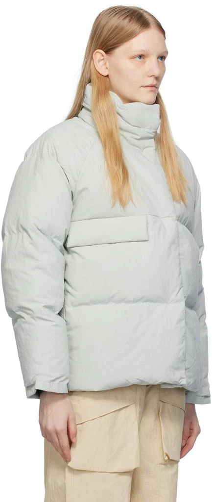 adidas Originals Gray Big Baffle Down Jacket 2