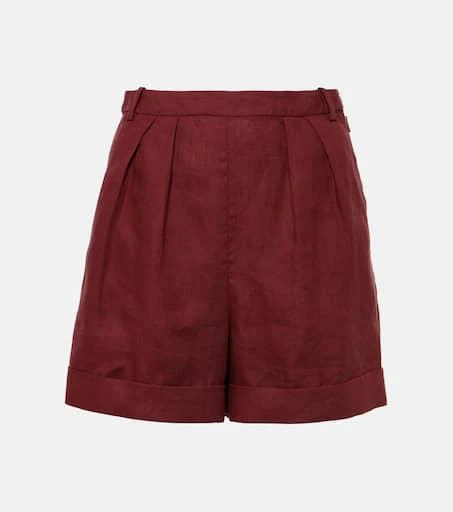 Loro Piana Linen shorts 1