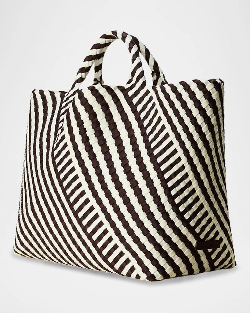 Naghedi St. Barths Large Geo Woven Tote Bag 2