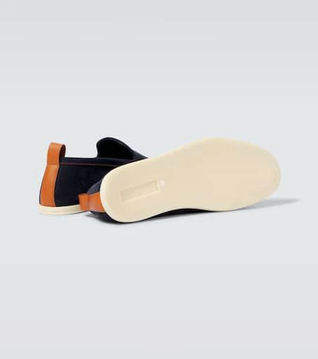 Loro Piana Venice Walk suede loafers 7
