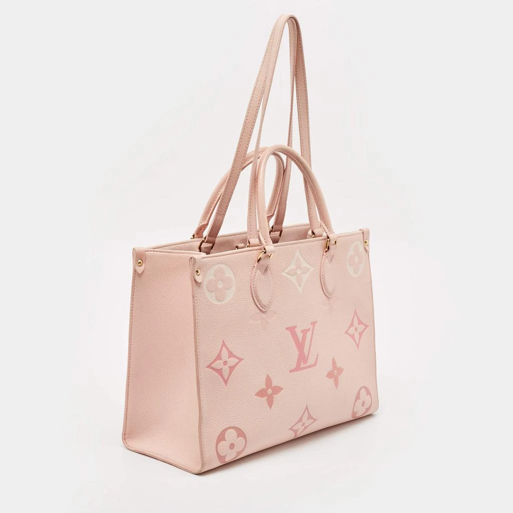 Louis Vuitton Louis Vuitton Pink Monogram Empriente Leather Giant Onthego MM Bag 3