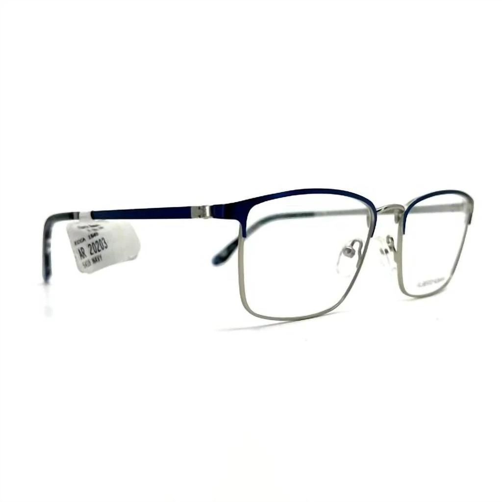 Alberto Romani Men
s Ar20203 Square Eyeglasses In Navy