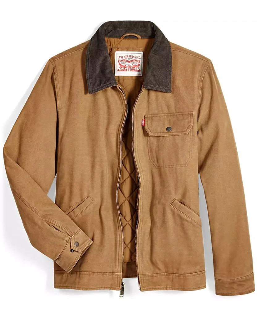 Levi's Levi’s® Men's Cotton Canvas Zip-Front Utility Jacket 5