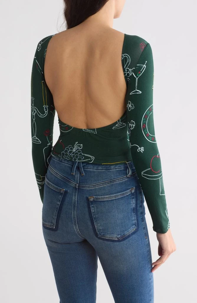 Lisa Says Gah Rowan Print Top 2