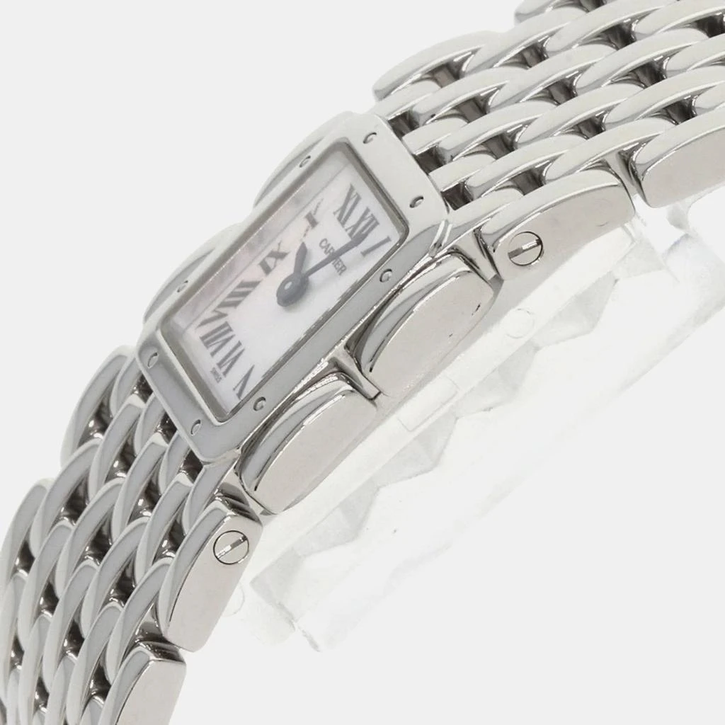 Cartier Cartier White Stainless Steel Panthere Ruban Quartz Women's Wristwatch 21 mm 5