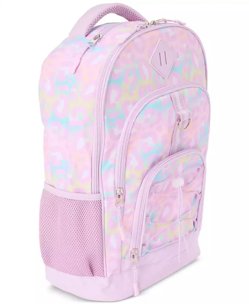InMocean Big Girls Pastel Cheetah Backpack & Lunch Bag Set 3