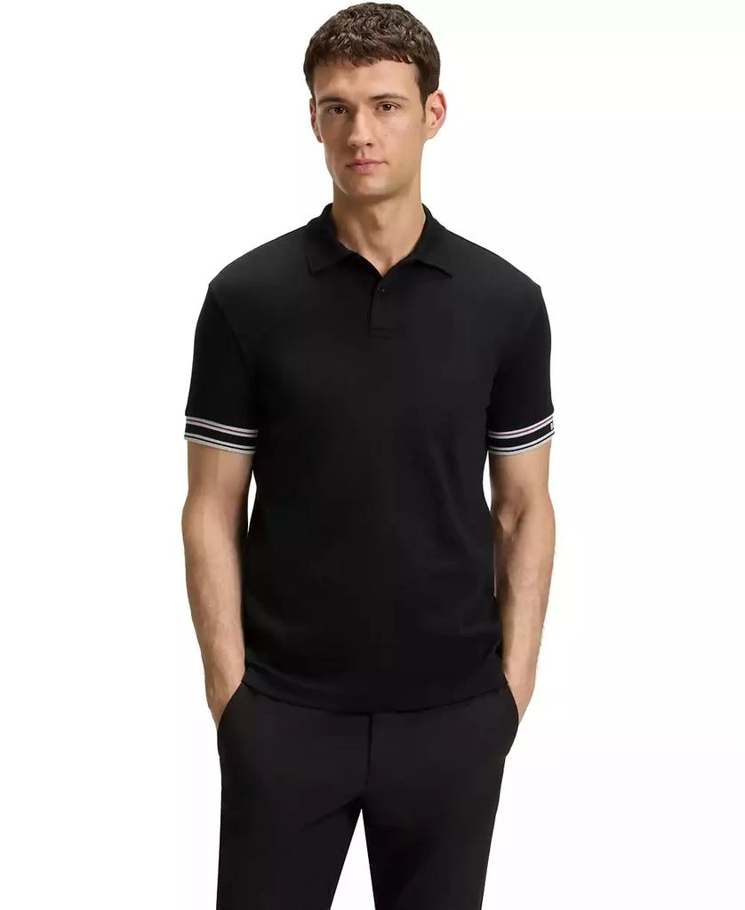 Hugo Boss Men's Cotton Slim-Fit Polo Shirt Polo Shirts Free