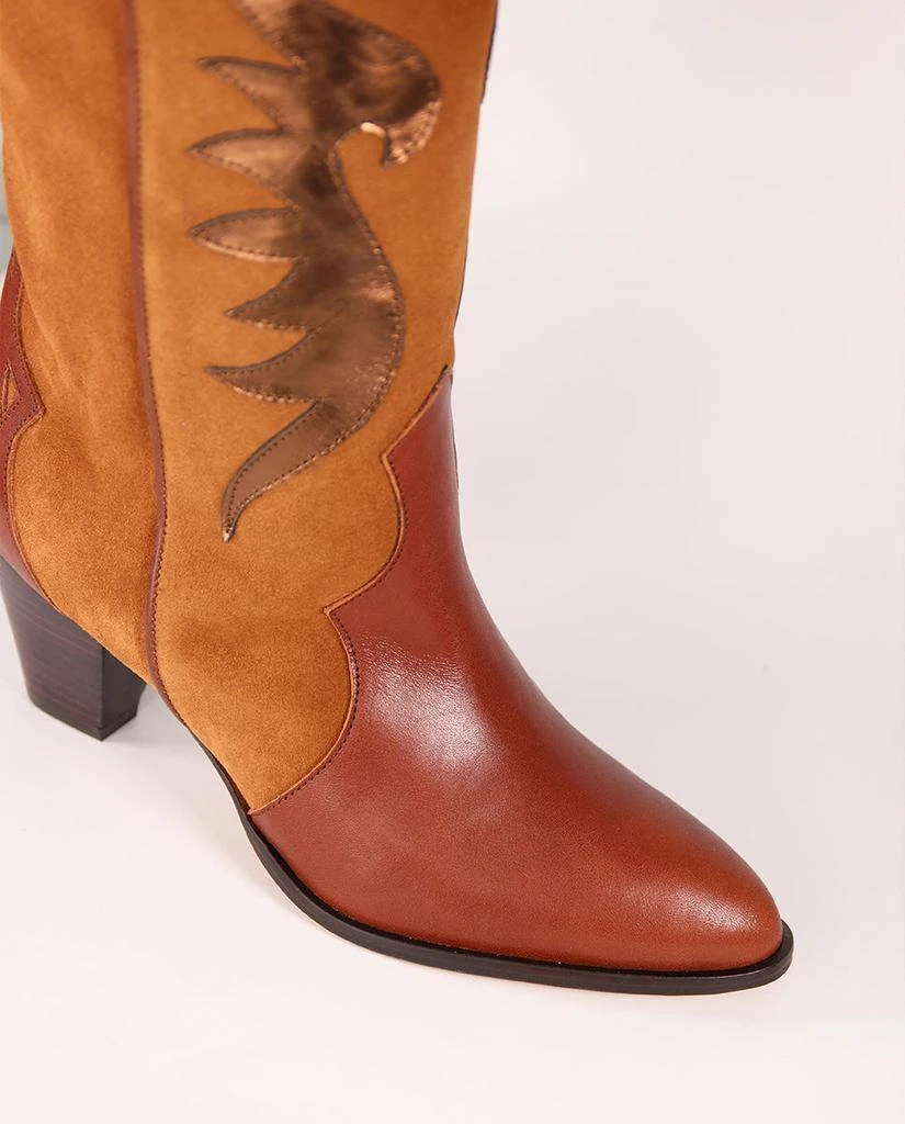 Toral Bottes Amelie Caramel & Bronze 6